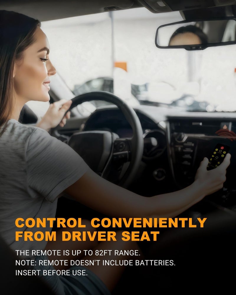 ALDST Car Finger Light with Remote, Hand Gesture Amber LED Light - 14 Modes for Road Rage Warning Signs Ideal Car Accessory Christmas Xmas Gift for Men Women - Image 4